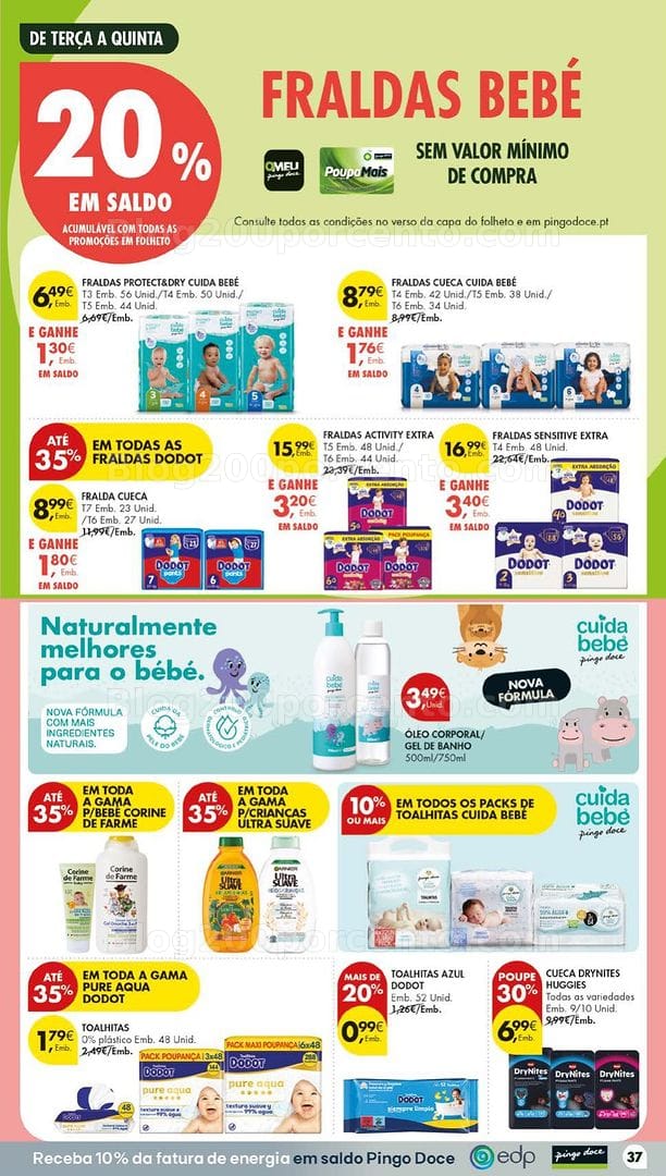 Antevisão Folheto PINGO DOCE Promoções de 1 a 7 setembro - Lojas Grandes