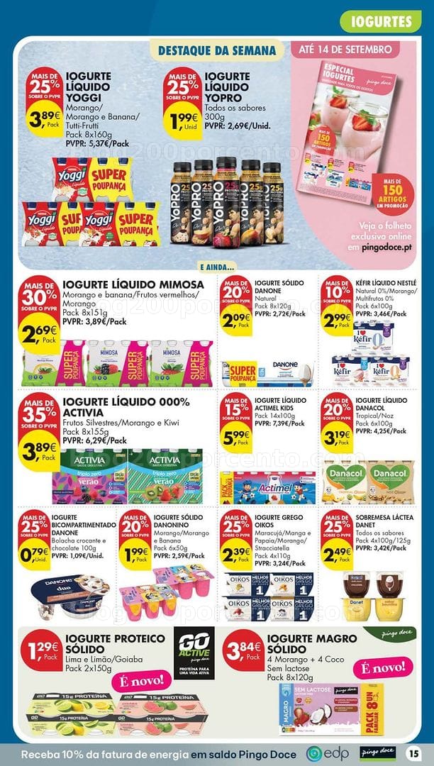 Antevisão Folheto PINGO DOCE Promoções de 1 a 7 setembro - Edição Digital