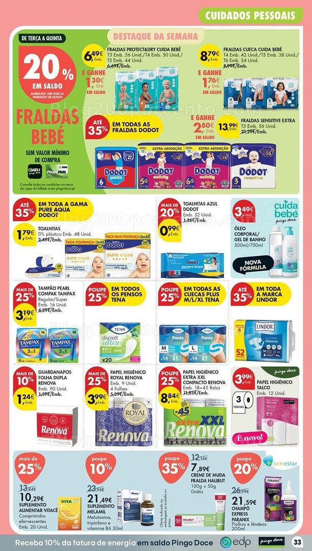 Antevisão Folheto PINGO DOCE Promoções de 1 a 7 setembro - Edição Digital