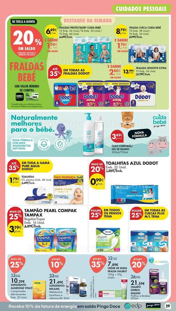 Antevisão Folheto PINGO DOCE Lojas Pequenas Promoções de 1 a 7 setembro