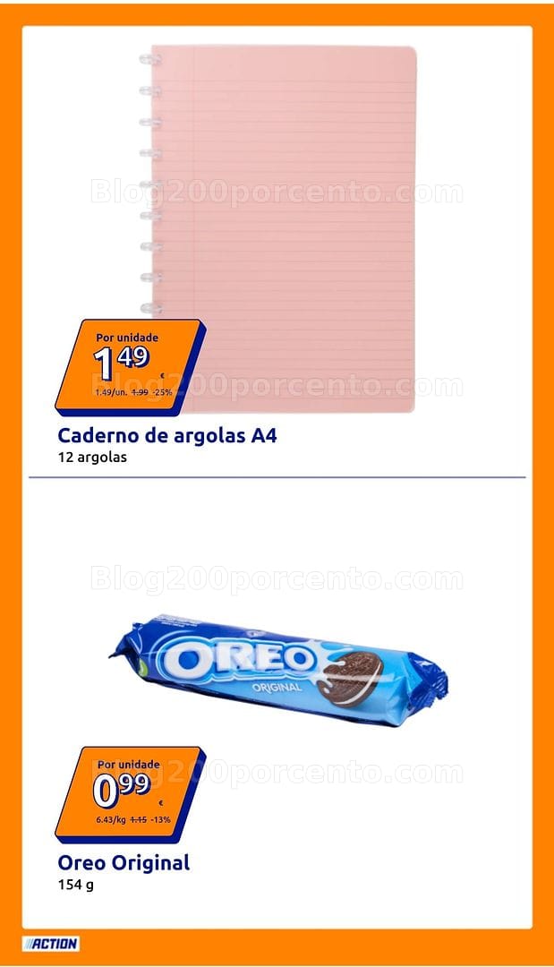 Antevisão Folheto ACTION Promoções de 26 agosto a 1 setembro