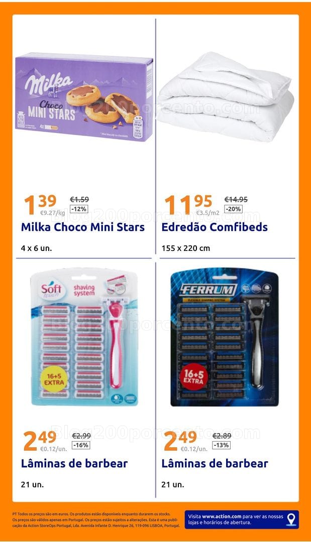 Antevisão Folheto ACTION Promoções de 26 agosto a 1 setembro