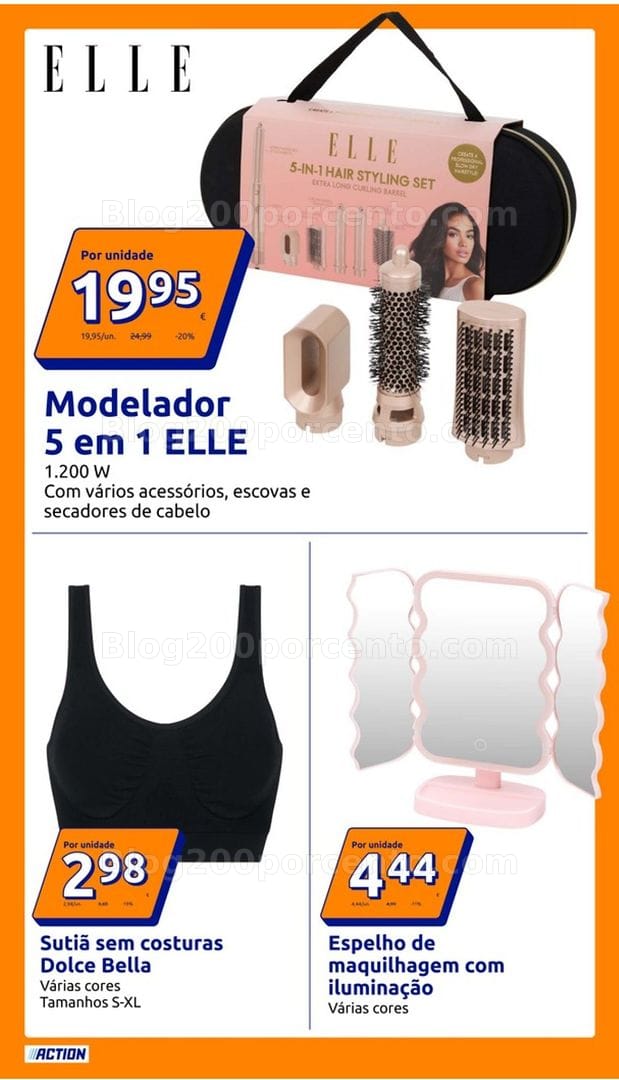 Antevisão Folheto ACTION Promoções de 26 agosto a 1 setembro