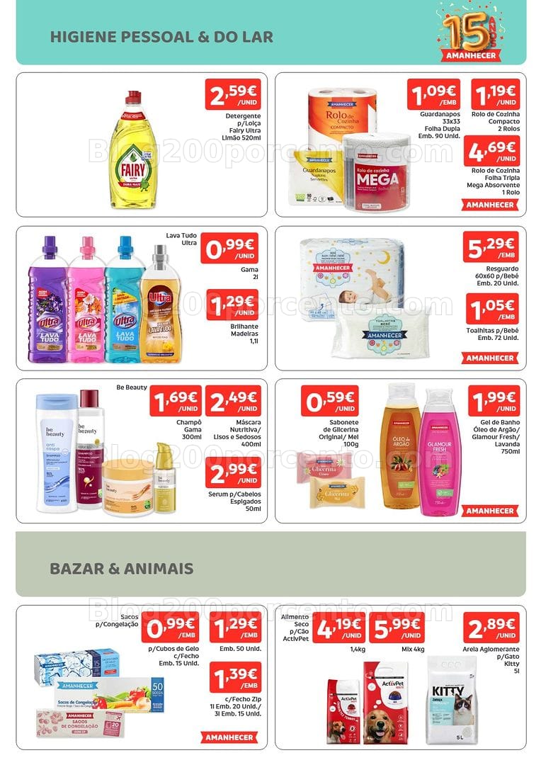 Antevisão Folheto AMANHECER Promoções de 13 a 19 agosto