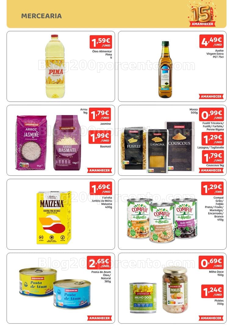 Antevisão Folheto AMANHECER Promoções de 13 a 19 agosto