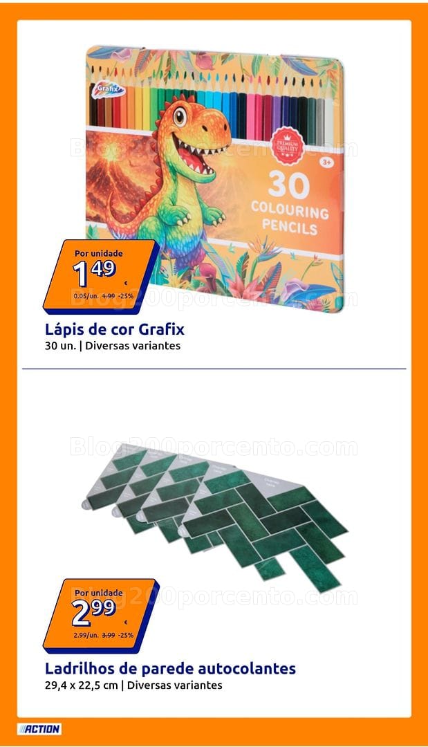Antevisão Folheto ACTION Promoções de 12 a 18 agosto