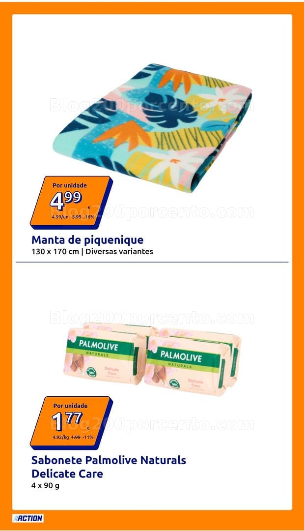 Antevisão Folheto ACTION Promoções de 12 a 18 agosto