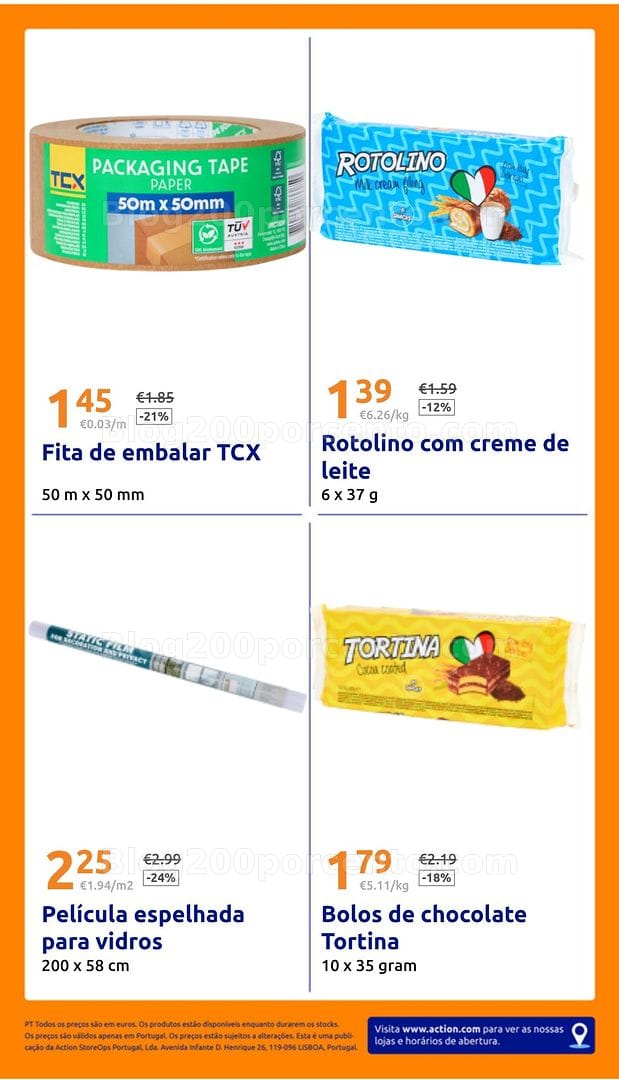 Antevisão Folheto ACTION Promoções de 12 a 18 agosto
