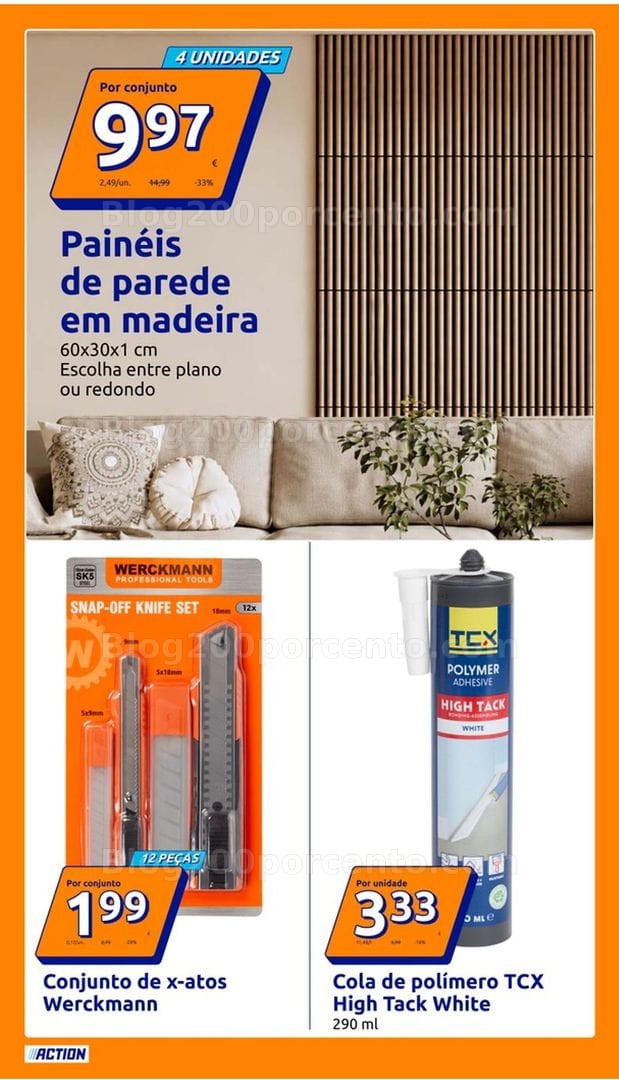 Antevisão Folheto ACTION Promoções de 12 a 18 agosto