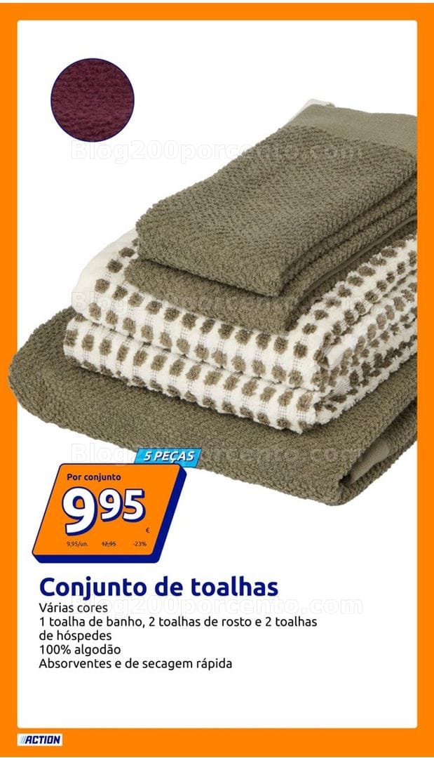 Antevisão Folheto ACTION Promoções de 19 a 25 agosto