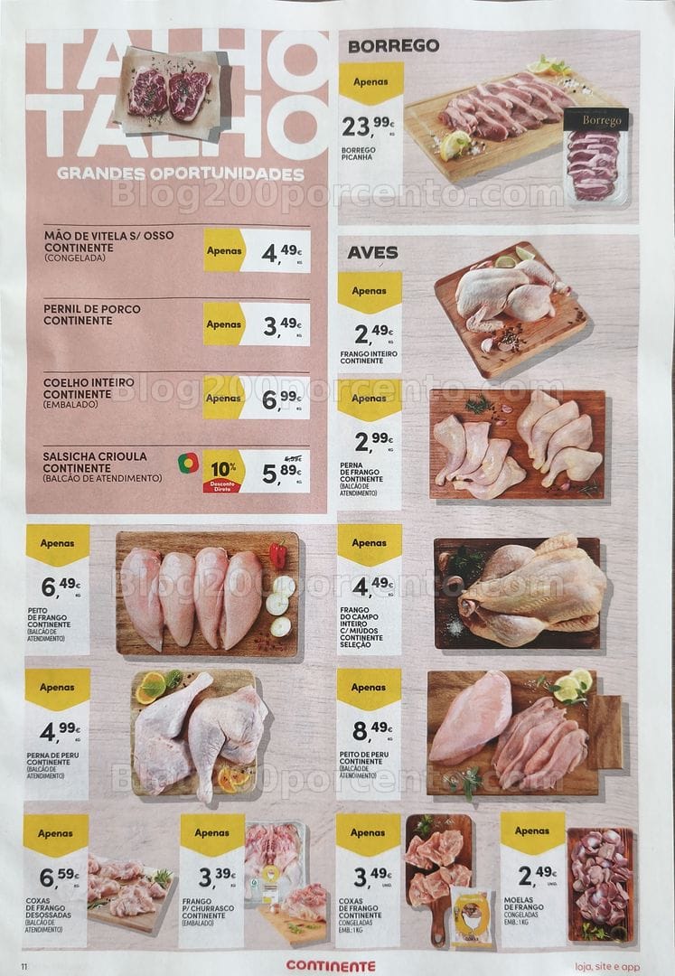 Antevisão Folheto CONTINENTE Promoções de 1 a 7 setembro