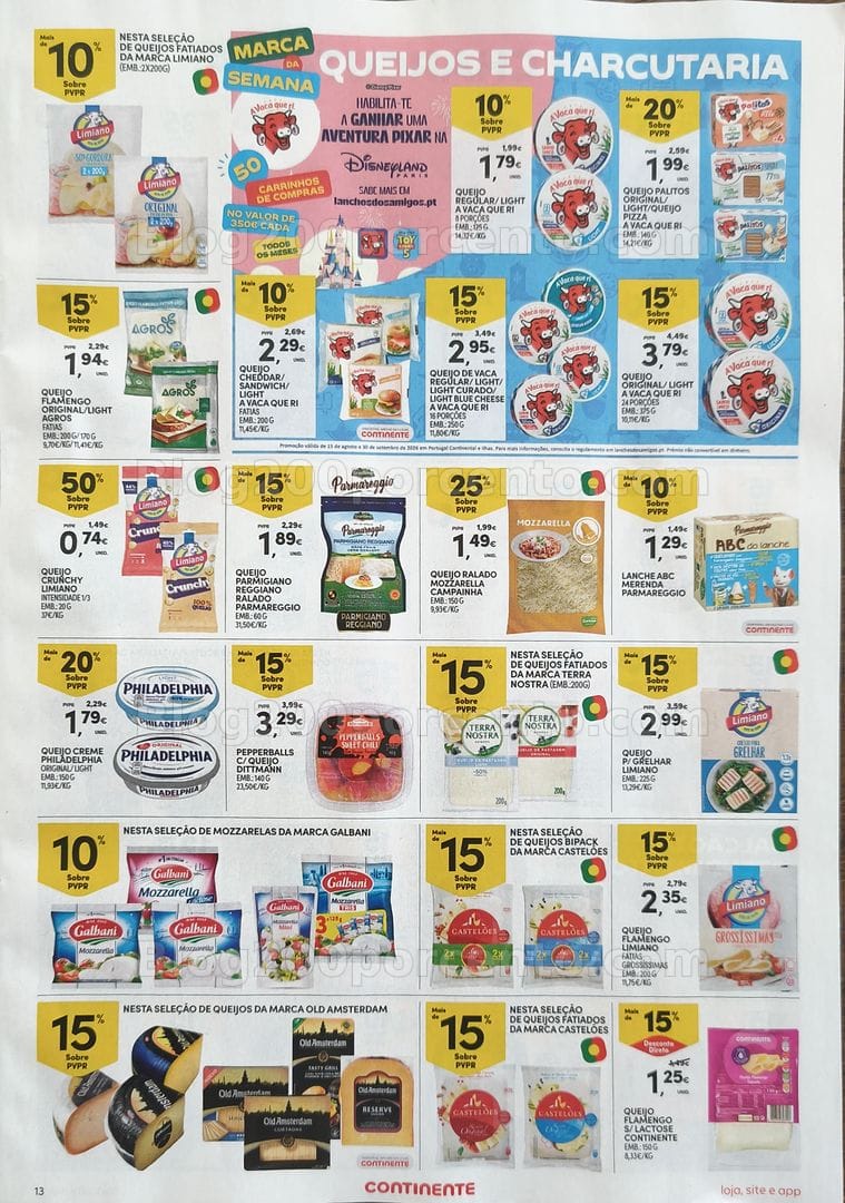 Antevisão Folheto CONTINENTE Promoções de 1 a 7 setembro