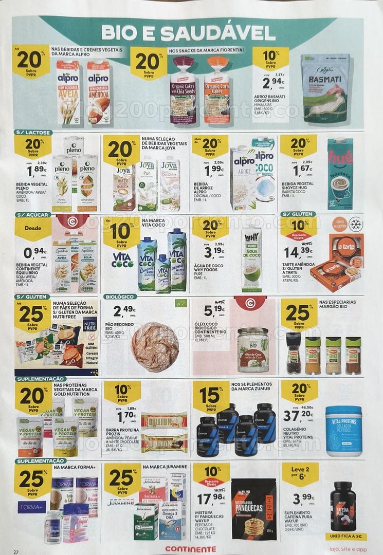Antevisão Folheto CONTINENTE Promoções de 1 a 7 setembro