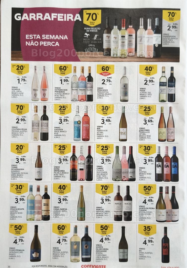 Antevisão Folheto CONTINENTE Promoções de 1 a 7 setembro