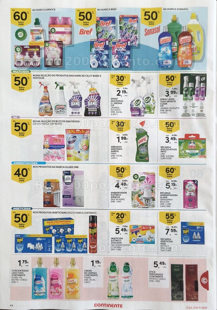 Antevisão Folheto CONTINENTE Promoções de 1 a 7 setembro