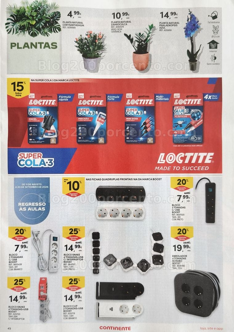 Antevisão Folheto CONTINENTE Bazar Promoções de 1 a 7 setembro