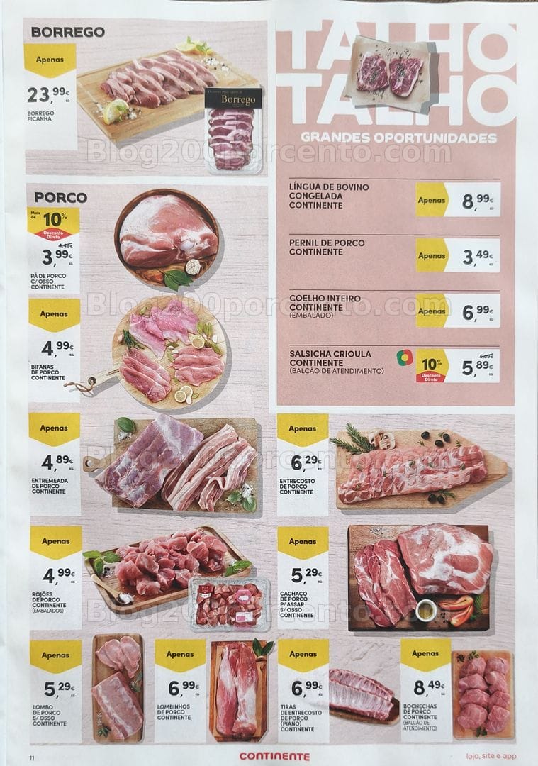 Antevisão Folheto CONTINENTE Promoções de 18 a 24 agosto
