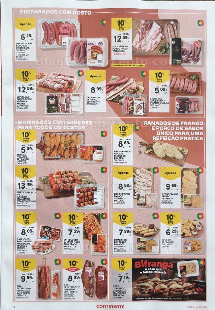 Antevisão Folheto CONTINENTE Promoções de 18 a 24 agosto