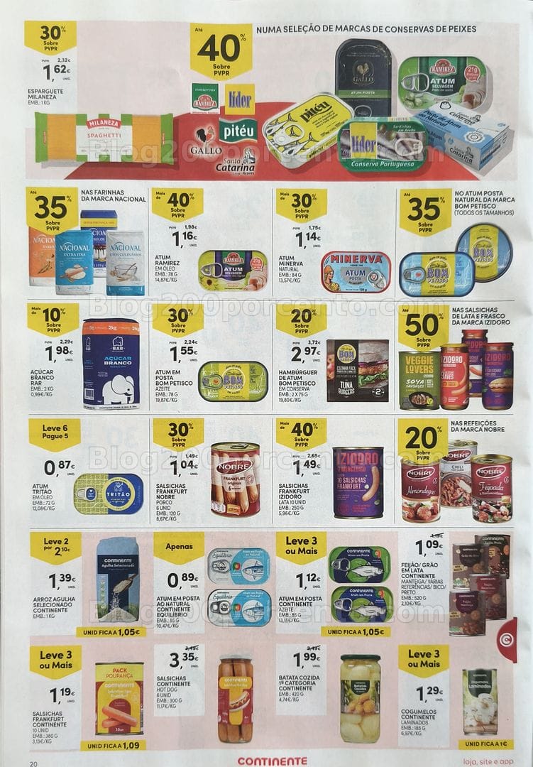 Antevisão Folheto CONTINENTE Promoções de 18 a 24 agosto