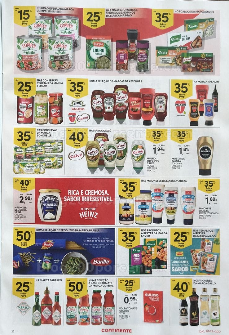 Antevisão Folheto CONTINENTE Promoções de 18 a 24 agosto