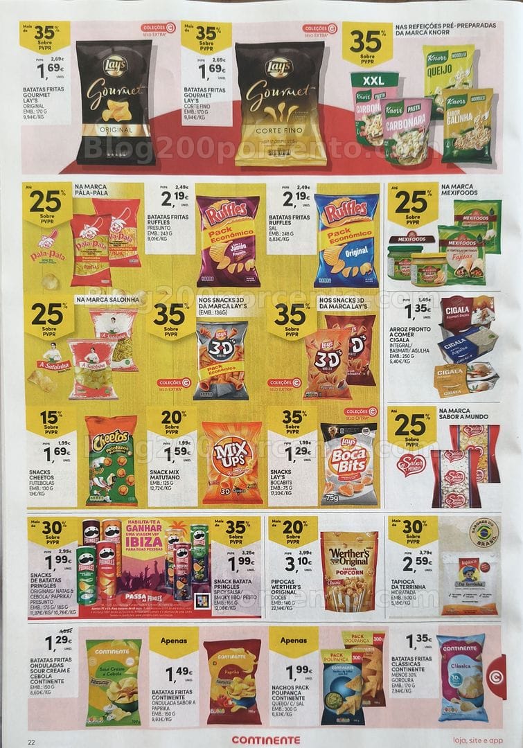 Antevisão Folheto CONTINENTE Promoções de 18 a 24 agosto