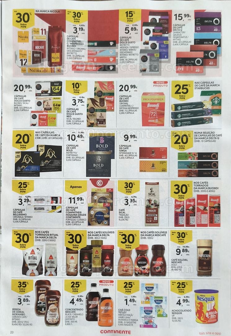 Antevisão Folheto CONTINENTE Promoções de 18 a 24 agosto