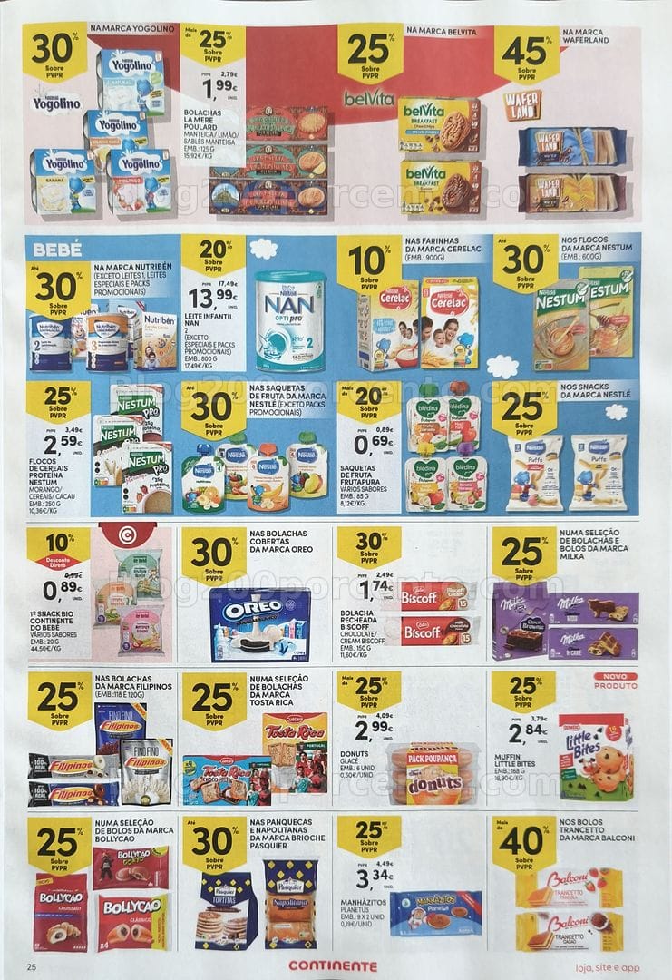 Antevisão Folheto CONTINENTE Promoções de 18 a 24 agosto