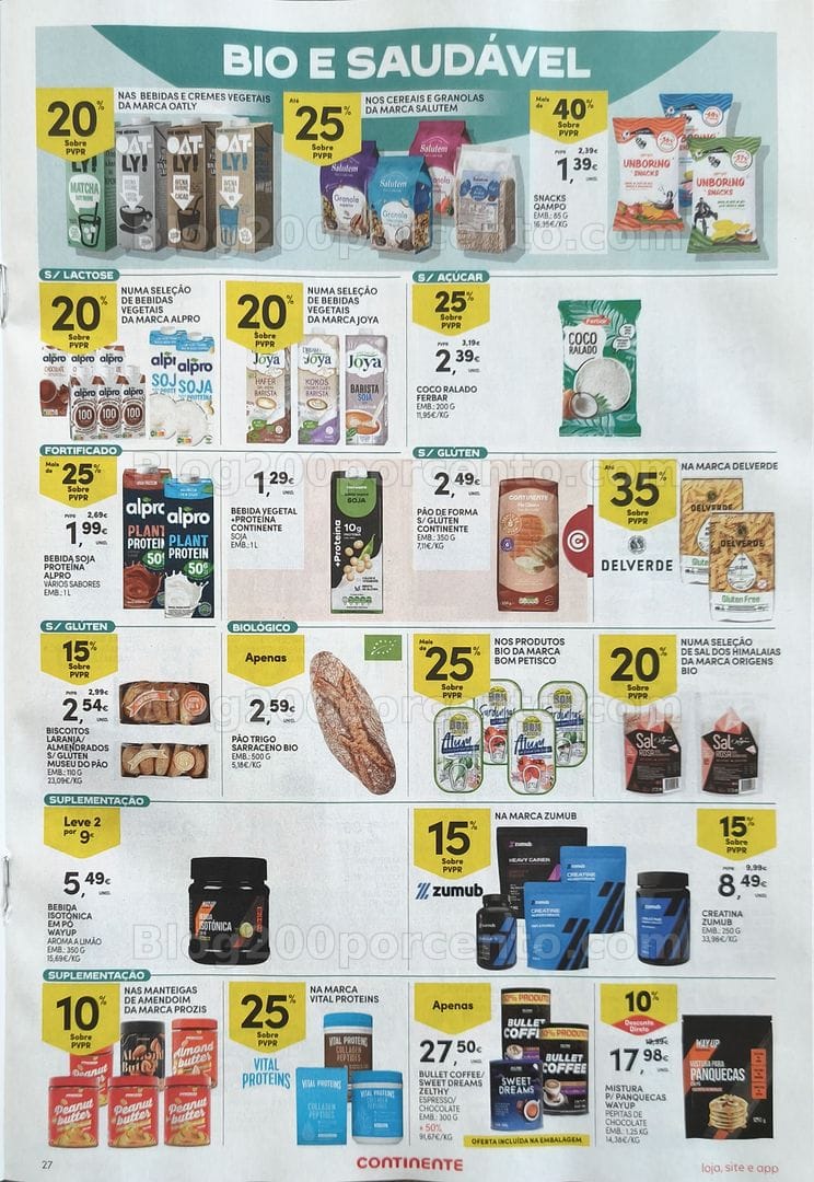Antevisão Folheto CONTINENTE Promoções de 18 a 24 agosto
