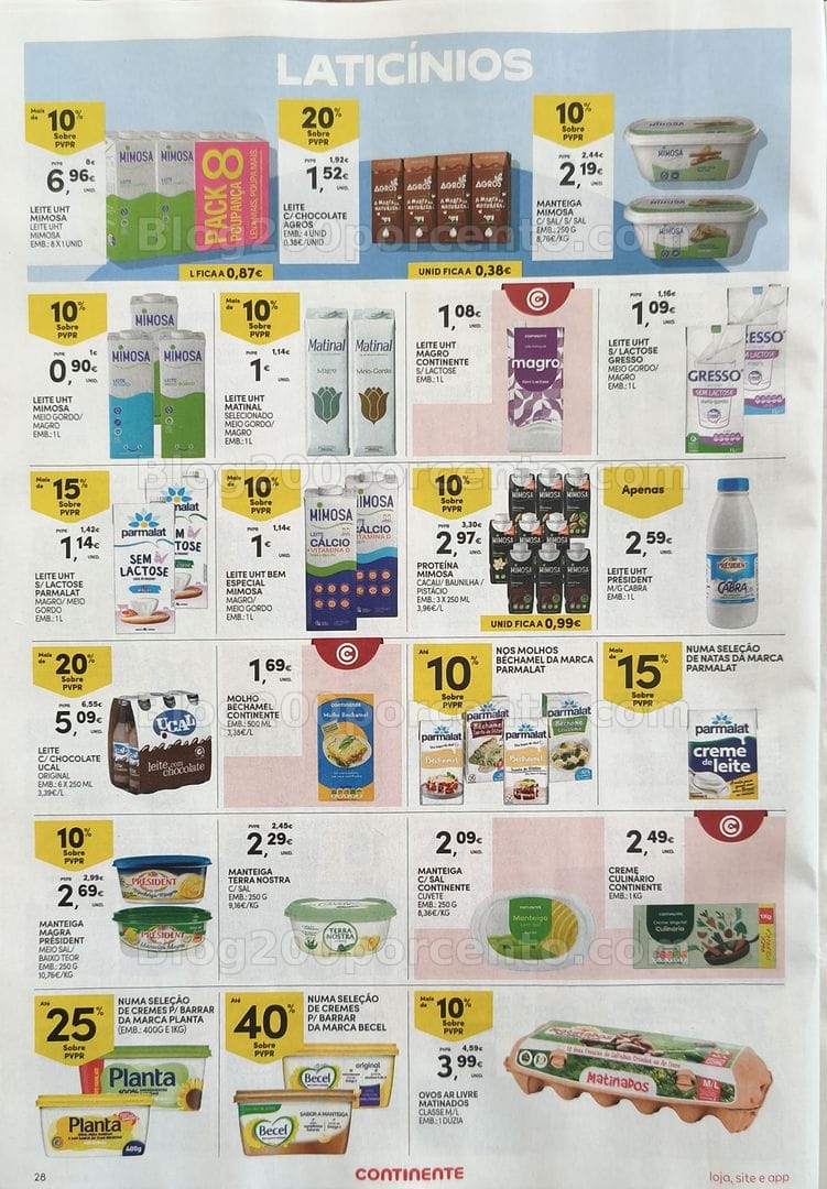 Antevisão Folheto CONTINENTE Promoções de 18 a 24 agosto