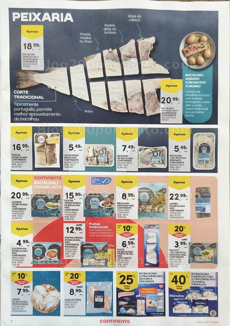 Antevisão Folheto CONTINENTE Promoções de 18 a 24 agosto