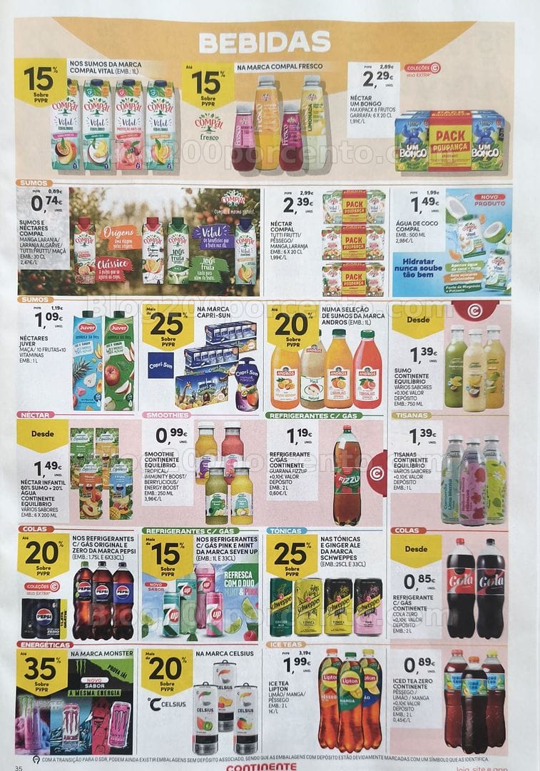 Antevisão Folheto CONTINENTE Promoções de 18 a 24 agosto