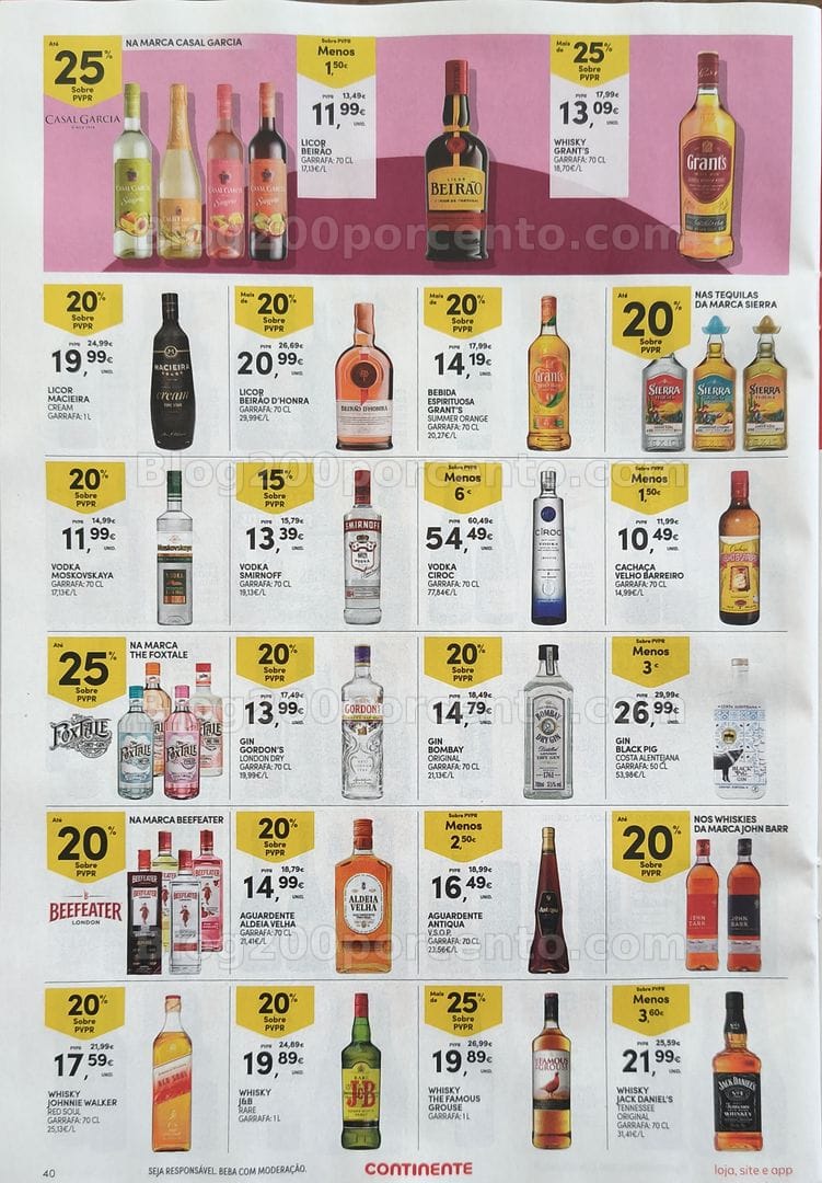 Antevisão Folheto CONTINENTE Promoções de 18 a 24 agosto