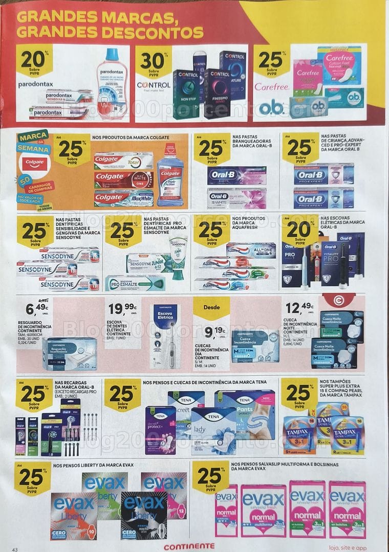 Antevisão Folheto CONTINENTE Promoções de 18 a 24 agosto