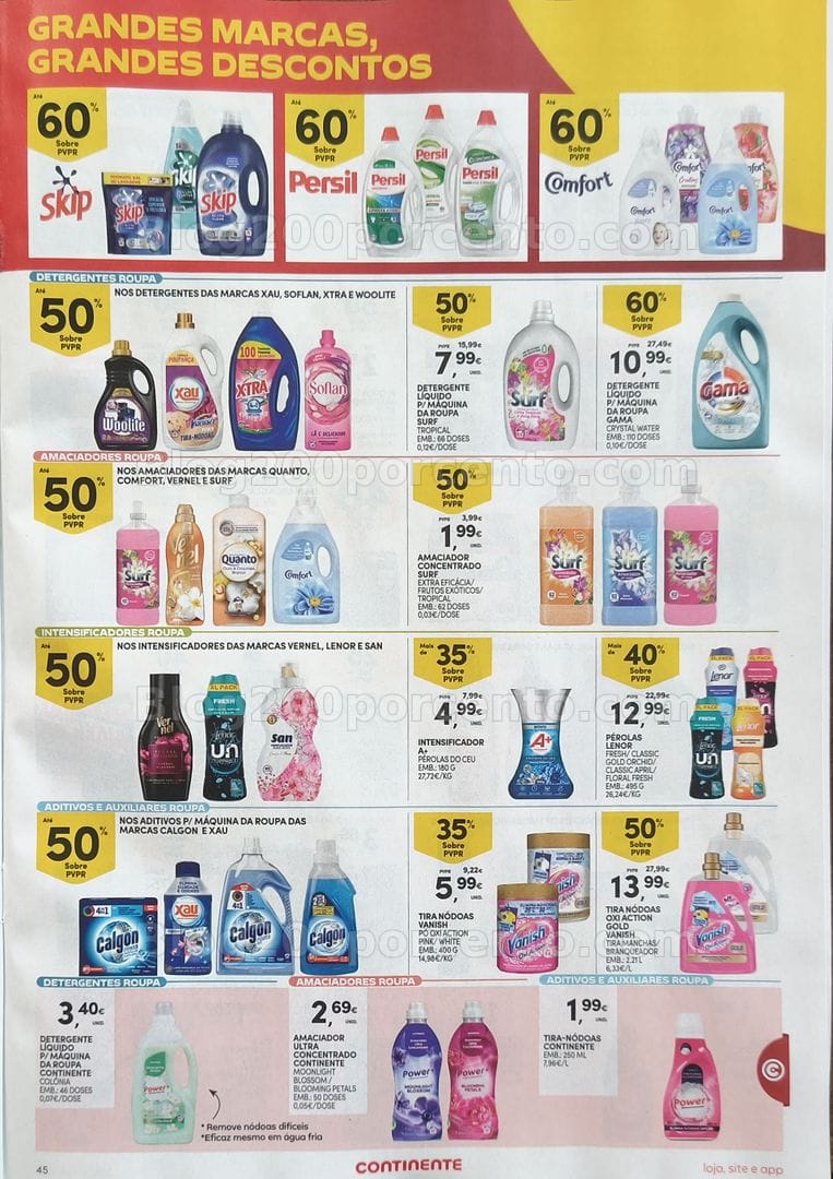 Antevisão Folheto CONTINENTE Promoções de 18 a 24 agosto