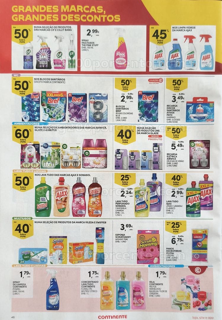 Antevisão Folheto CONTINENTE Promoções de 18 a 24 agosto
