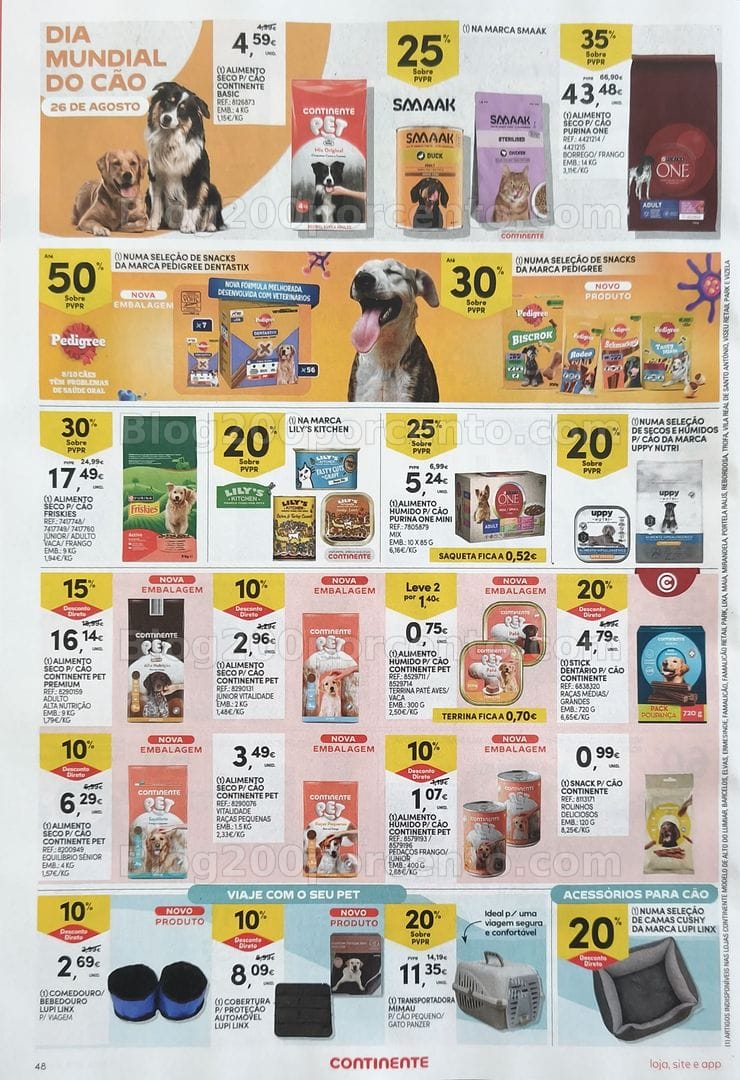 Antevisão Folheto CONTINENTE Promoções de 18 a 24 agosto