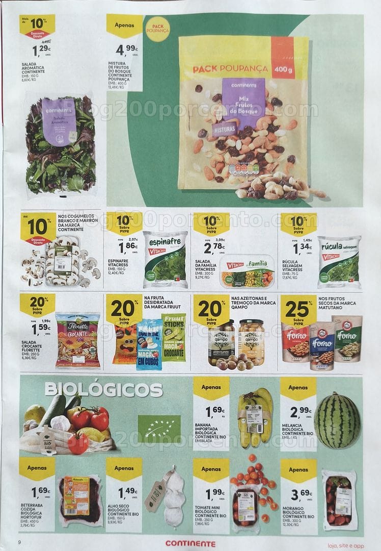 Antevisão Folheto CONTINENTE Promoções de 18 a 24 agosto