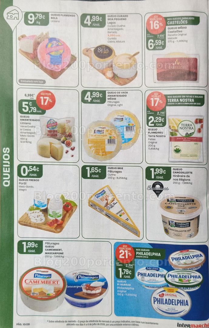 Antevisão Folheto INTERMARCHÉ Promoções de 13 a 19 agosto