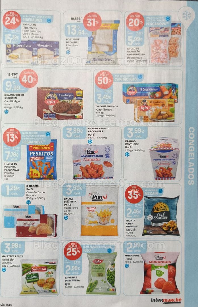Antevisão Folheto INTERMARCHÉ Promoções de 13 a 19 agosto