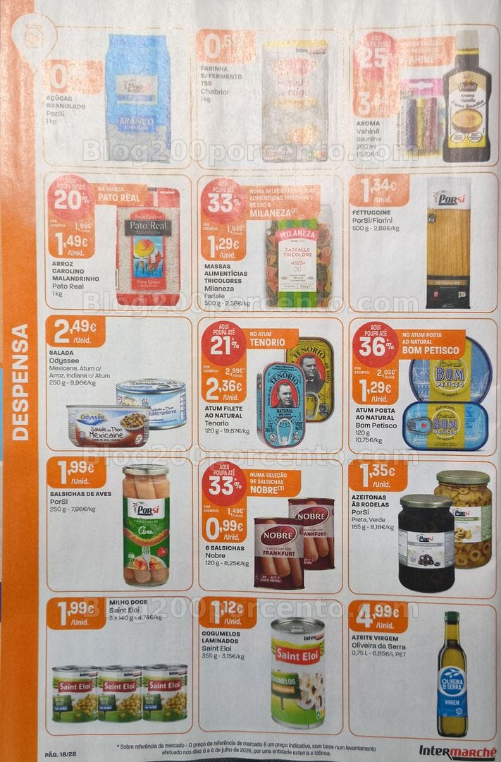 Antevisão Folheto INTERMARCHÉ Promoções de 13 a 19 agosto