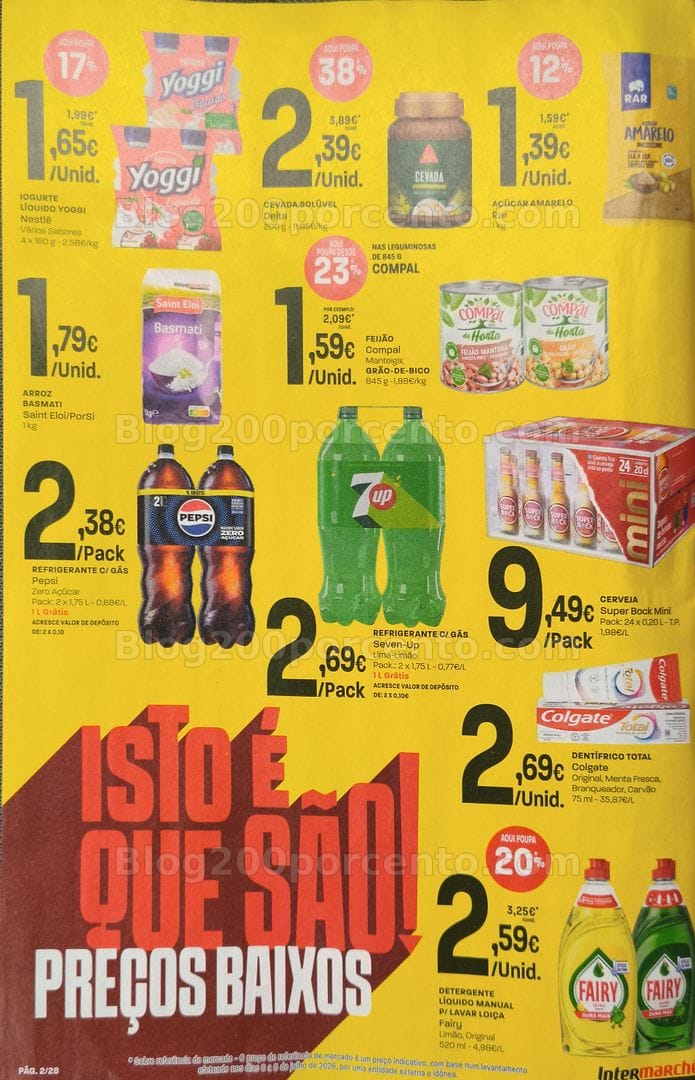 Antevisão Folheto INTERMARCHÉ Promoções de 13 a 19 agosto