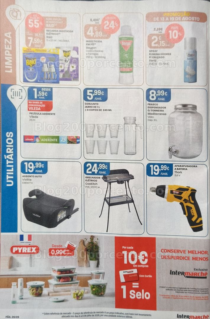 Antevisão Folheto INTERMARCHÉ Promoções de 13 a 19 agosto