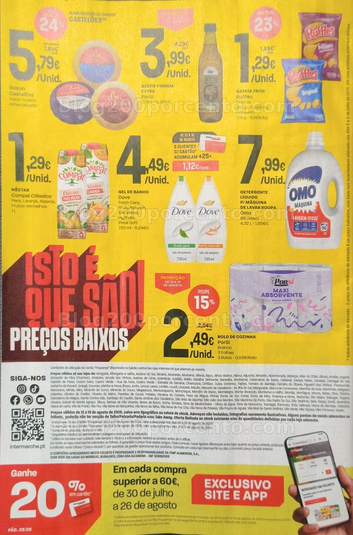 Antevisão Folheto INTERMARCHÉ Promoções de 13 a 19 agosto