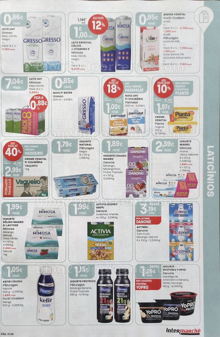 Antevisão Folheto INTERMARCHÉ Promoções de 3 a 9 setembro