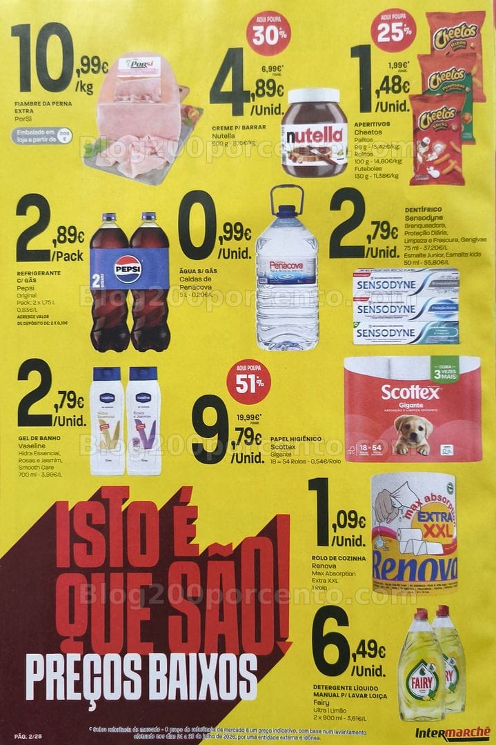 Antevisão Folheto INTERMARCHÉ Promoções de 3 a 9 setembro