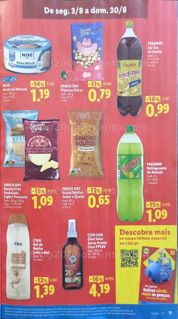 Antevisão Folheto LIDL Promoções de 17 a 23 agosto