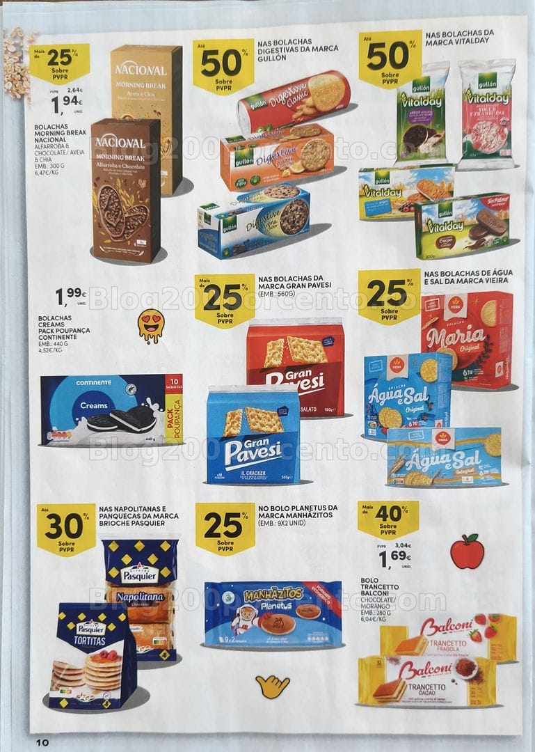 Antevisão Folheto CONTINENTE Especial Pequeno Almoço Promoções de 18 a 30 agosto