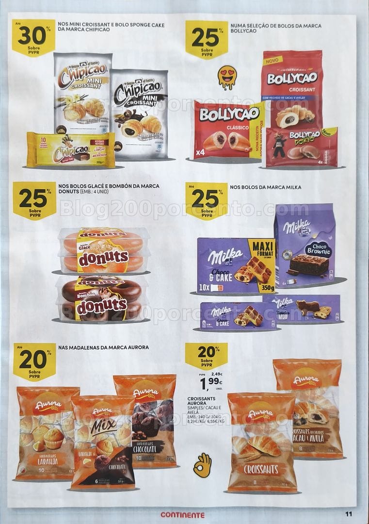Antevisão Folheto CONTINENTE Especial Pequeno Almoço Promoções de 18 a 30 agosto