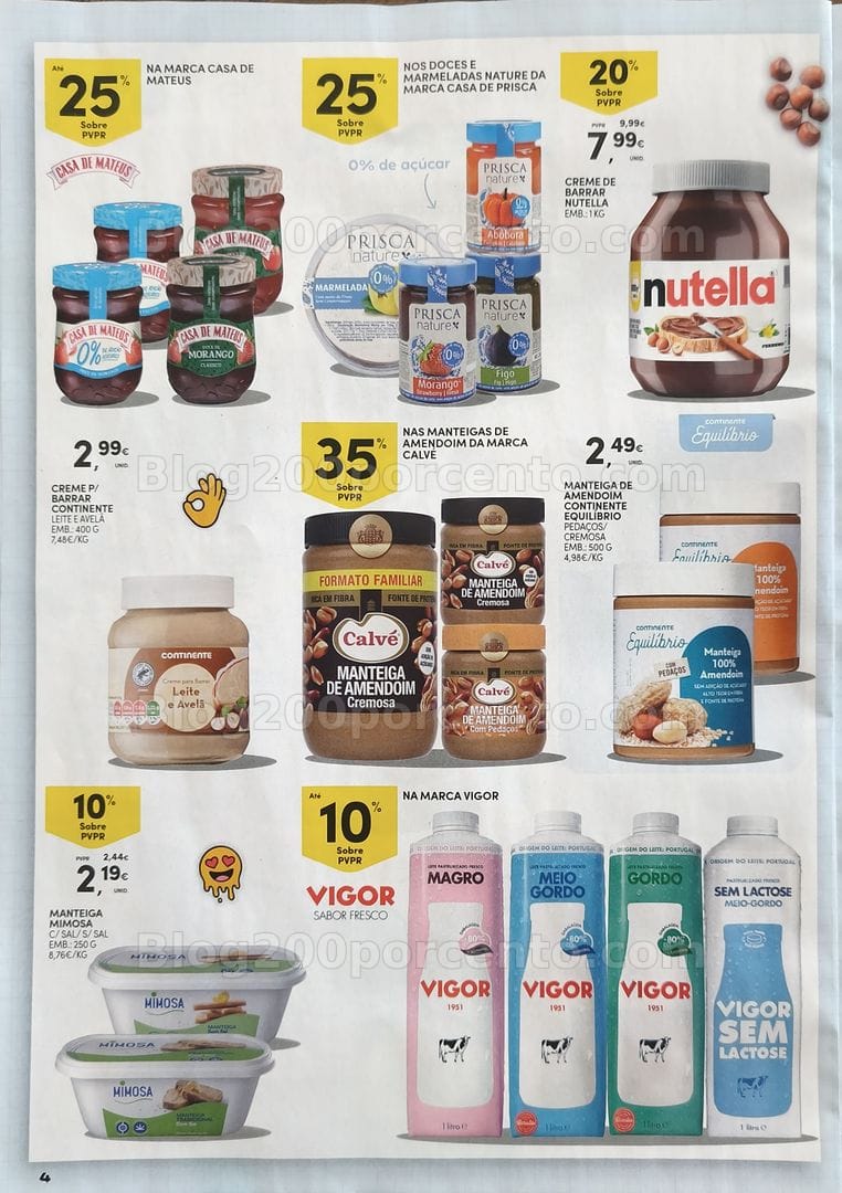 Antevisão Folheto CONTINENTE Especial Pequeno Almoço Promoções de 18 a 30 agosto