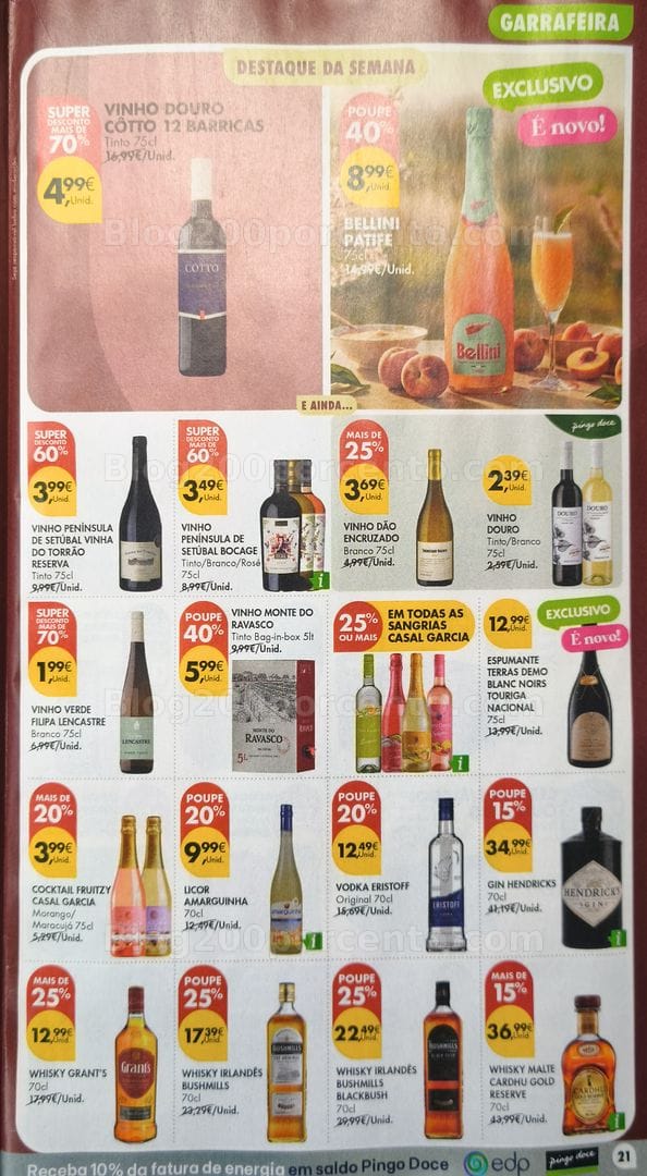 Antevisão Folheto PINGO DOCE Promoções de 1 a 7 setembro